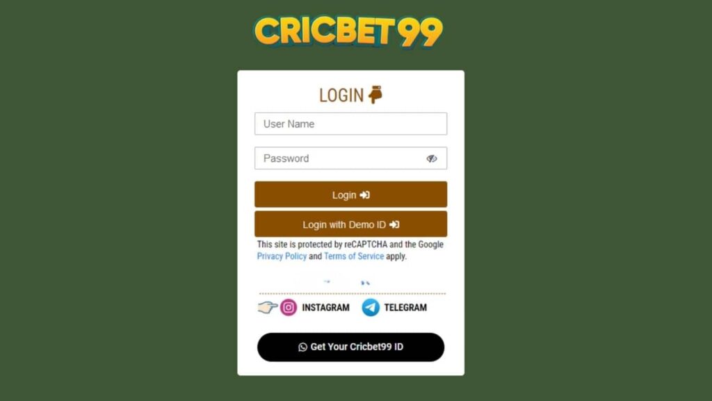 Cricbet99 login